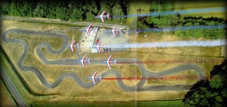  Circuito visto desde el cielo 